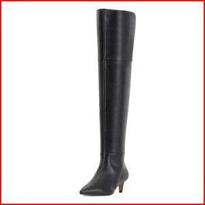Knee High Boots Pointed Toe Low Heel Tall Boots Fall Winter Shoes